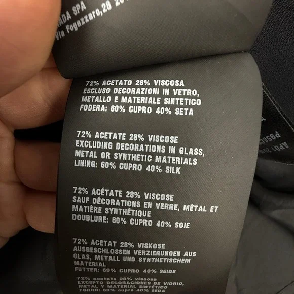 PRADA ASOTV Glamoretti Black Floral Beaded Embellished 3/4 Sleeve Blouse IT 42 - Picture 12 of 16